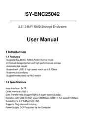 Syba SY-ENC25042 User Manual