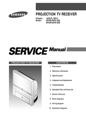 Samsung SP42W5HFX/XEN Service Manual