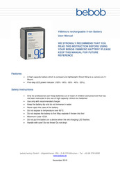 Bebob V98micro User Manual