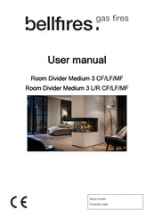 Bellfires Room Divider Medium 3 R MF User Manual