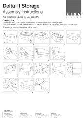 King Living Delta III Assembly Instructions