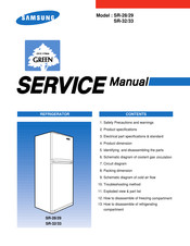 Samsung SR-29 Series Service Manual