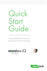 Microtech MicroLens Synergy iQ Quick Start Manual