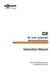 Cosen C2 Instruction Manual