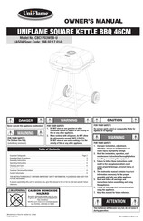 Uniflame CBC1703WSB-U Owner's Manual