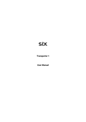 STK Professional Audio Transporter 1 User Manual
