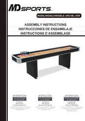 MD SPORTS ARC108_127M Assembly Instructions Manual