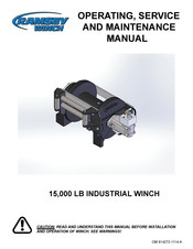 Ramsey Winch Powermaster 15,000 Operating, Service And Maintenance Manual