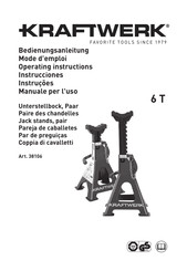 KRAFTWERK 38106 Operating Instructions Manual