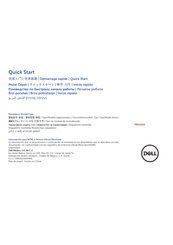 Dell P85G001 Quick Start Manual