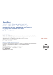 Dell P86G001 Quick Start Manual