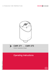Pfeiffer Vacuum CMR371 Operating Instructions Manual