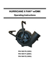 CITC Hurricane II Fan 100170 Operating Instructions Manual