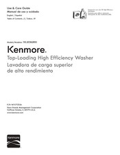 Kenmore 110.20362810 Use & Care Manual