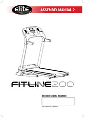 Elite Fitness FITLINE200 Assembly Manual