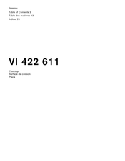 Gaggenau VI 422 611 Manual