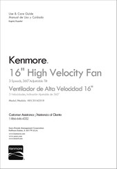 Kenmore 405.35162510 Use & Care Manual