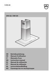 V-ZUG DW-G9 Instruction Manual
