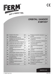 Ferm ESM1007 Original Instructions Manual