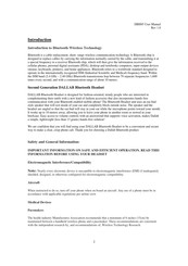 DALLAB DBH85 User Manual