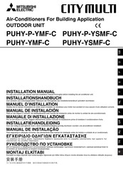 Mitsubishi Electric PUHY-(P)750YSMF-C Installation Manual