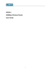 AMTC WR3011 User Manual