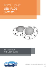 Albixon LED-P100 Installation And User Manual