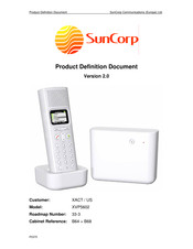 Suncorp XVP5602 Product Manual