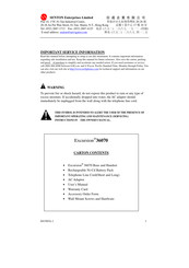 Senton Excursion 36070 Owner's Manual