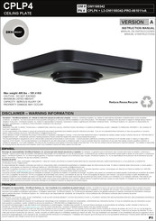 Omnimount CPLP4 Instruction Manual