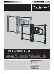 cabstone CAB WH EASYSCOPE XL 51942 Manual