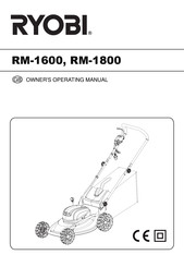 Ryobi RM-1600 Owner's Operating Manual