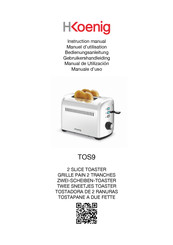 Hkoenig TOS9 Instruction Manual