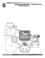 Liquid Controls LectroCount LCR 600 E3708 Series Installation-Parts