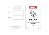 Gemini 953NH User's And Installer's Manual