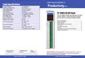 Automationdirect.com Productivity 2000 P2-16NE3 Manual