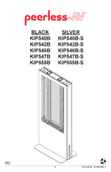 peerless-AV KIP547B Manual