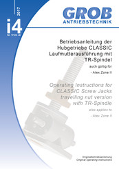 Grob Cubic MC Operating Instructions Manual