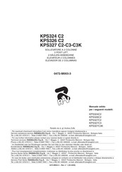 Ravaglioli KPS327 C3K Manual