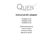 Quer KOM0912-45 Owner's Manual