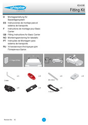 Whispbar K349W Fitting Instructions Manual