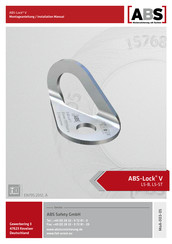 Abs Safety ABS-Lock V Series Installation Manual