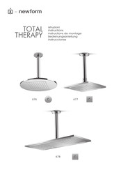 newform TOTAL THERAPY 678 Instructions Manual