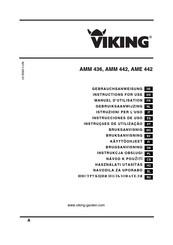Viking AME 442 Instructions For Use Manual