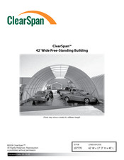 ClearSpan 107770 Instructions Manual