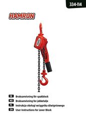 Hamron 334-114 User Instructions
