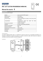 Fermax PROXIMITY READER MINI WG User Manual