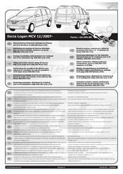 ECS Electronics DA-005-BB Fitting Instructions Electric Wiring