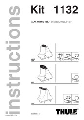 Thule 1132 Instructions Manual