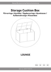 RUSTA LOUNGE 603017340101 Manual